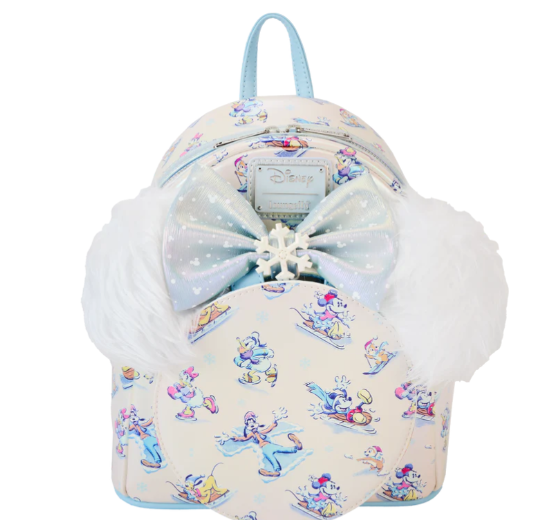 MICKEY & AMIS - Winter Wonderland -Mini sac à dos Serre-tête LoungeFly