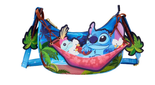 LILO & STITCH - Camping Cuties Hammock -Sac bandoulière Loungefly