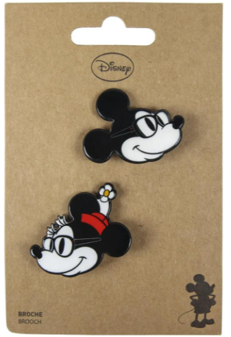 DISNEY - Mickey & Minnie - Broches