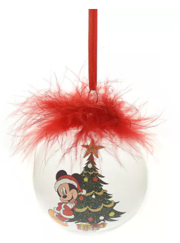 MICKEY - Boule de Noël Fluffy