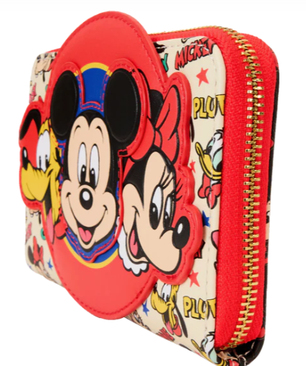 MICKEY & AMIS - Classique - Portefeuille LoungeFly