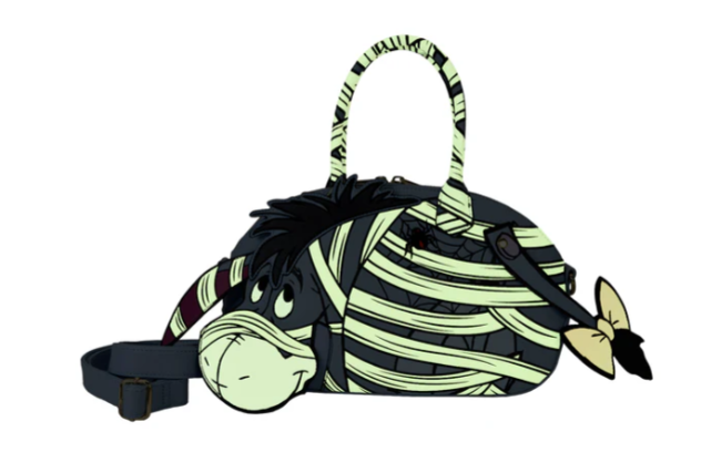 WINNIE L'OURSON - Sad Clown Eeyore - Sac bandoulière Loungefly
