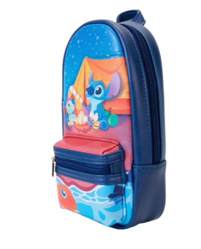 LILO & STITCH - Camping Cuties - Mini Sac à Dos Plumier LoungeFly