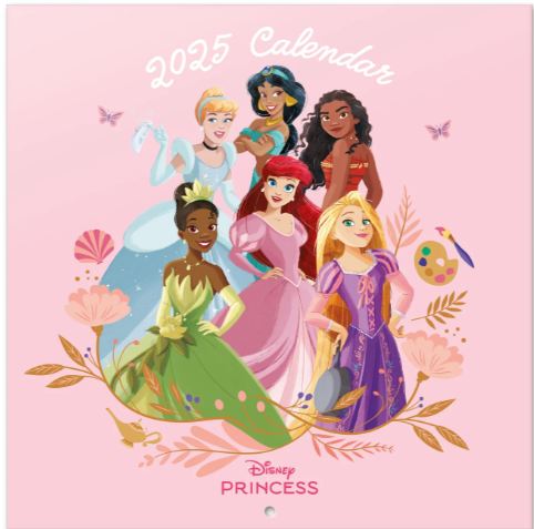 DISNEY - Princesses - Calendrier Mural 2025