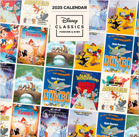 DISNEY - Classics - Calendrier Mural 2025