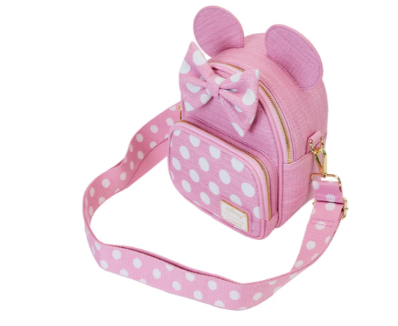 DISNEY - Minnie Straw - Mini Sac Convertible Loungefly