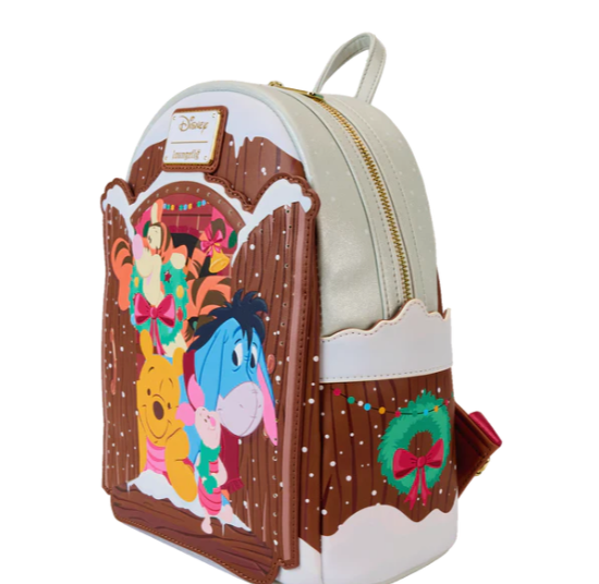 WINNIE L'OURSON - Holiday Scene - Mini Sac à Dos LoungeFly