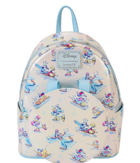 MICKEY & AMIS - Winter Wonderland -Mini sac à dos Serre-tête LoungeFly