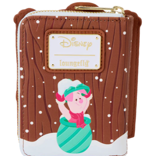 WINNIE L'OURSON - Holiday Scene - Portefeuille LoungeFly