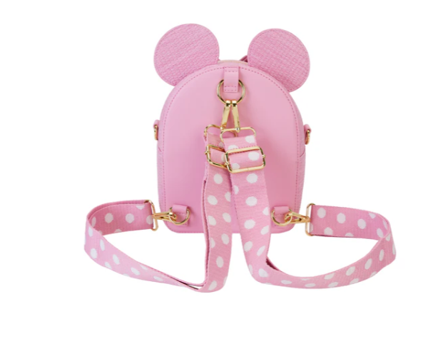 DISNEY - Minnie Straw - Mini Sac Convertible Loungefly