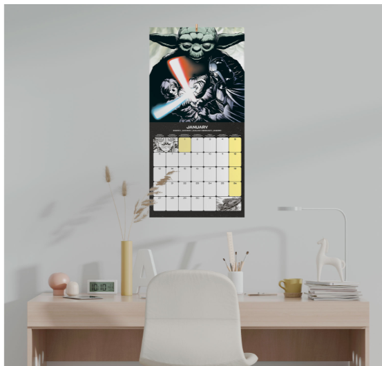 STAR WARS - Calendrier Mural 2025