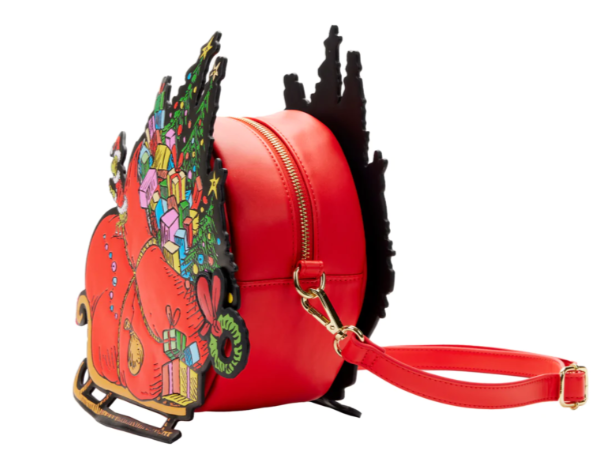 DR SEUSS - Le Grinch - Sac bandoulière " Traîneau Grinch "