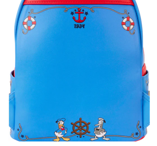 DISNEY - Donald Duck 90ème Anniversaire - Mini Sac à Dos LoungeFly