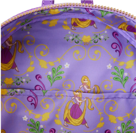 DISNEY PRINCESSE - Raiponce - Lenticulaire Mini Sac à Dos LoungeFly