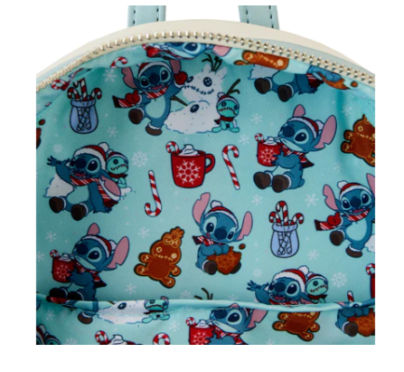 LILO & STITCH - Stitch ange de neige - Mini Sac à Dos LoungeFly