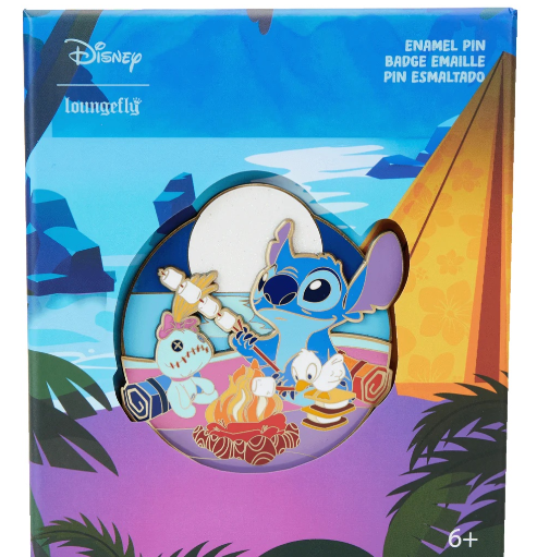 LILO & STITCH - Camping Cuties - Pins 8cm Loungefly