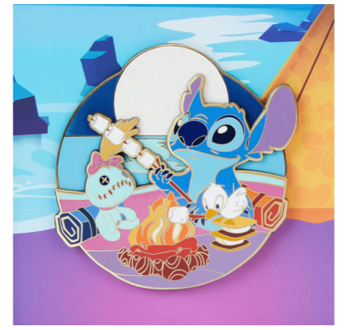 LILO & STITCH - Camping Cuties - Pins 8cm Loungefly