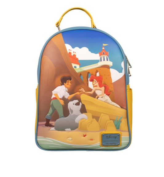 LA PETITE SIRENE - Plage - Mini Sac à Dos Loungefly "Excl. Ed."