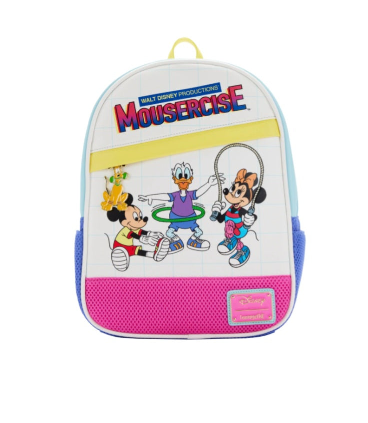 DISNEY - Mousercise - Sac à dos LoungeFly '23x30x11cm'