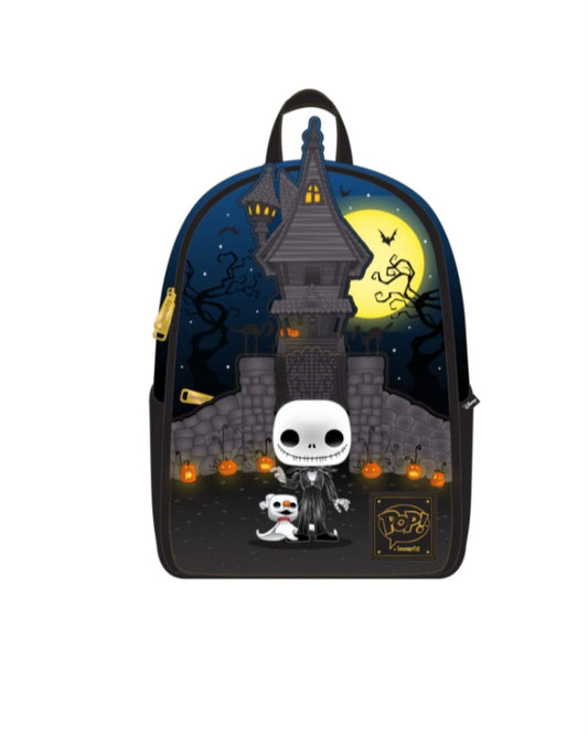 POP - NBX - Maison Jack Skellington - Mini Sac à dos LoungeFly