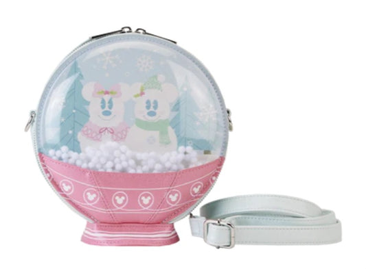 MICKEY ET AMIS - Boule de neige d'Hiver - Sac Bandoulière LoungeFly