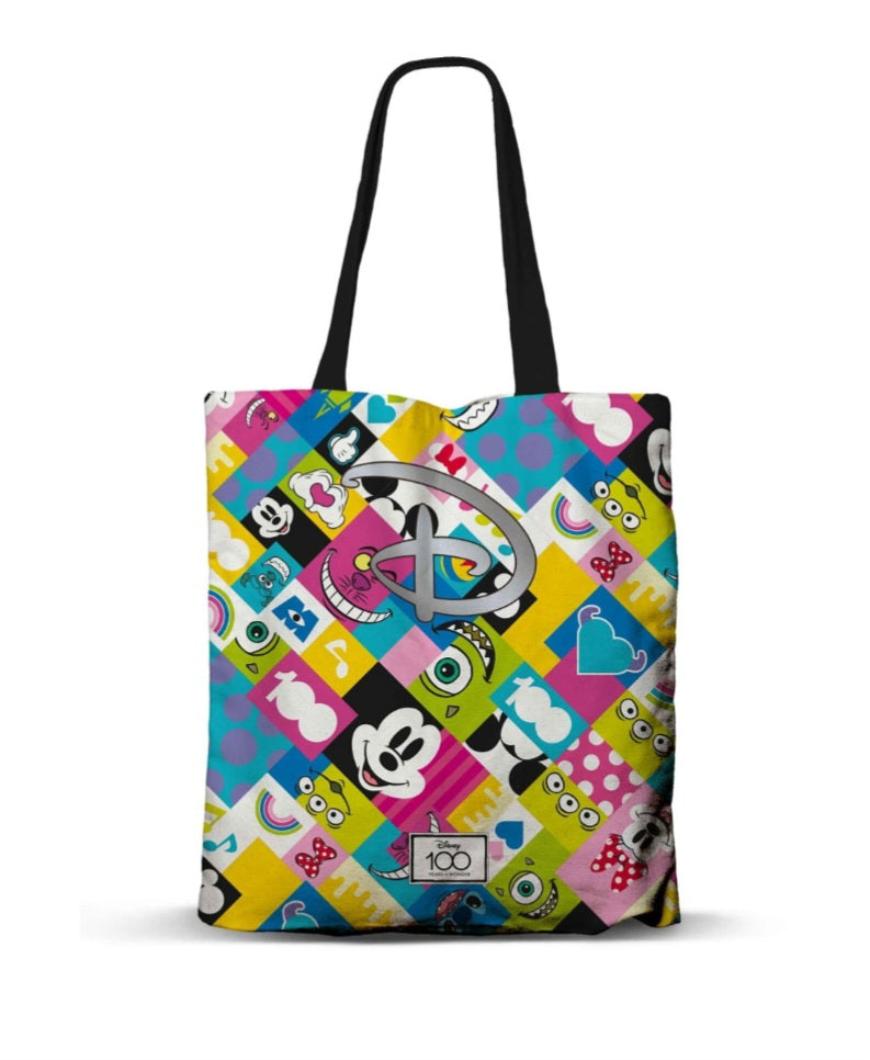 Disney 100 Ans - Collage - Tote Bag Premium