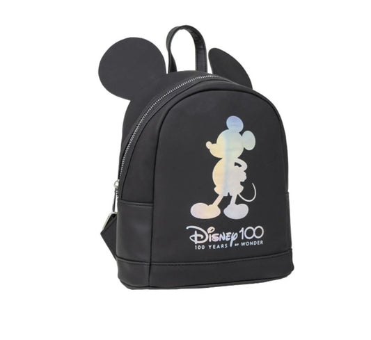 DISNEY 100 Ans - Mickey - Mini Sac à Dos Similicuir