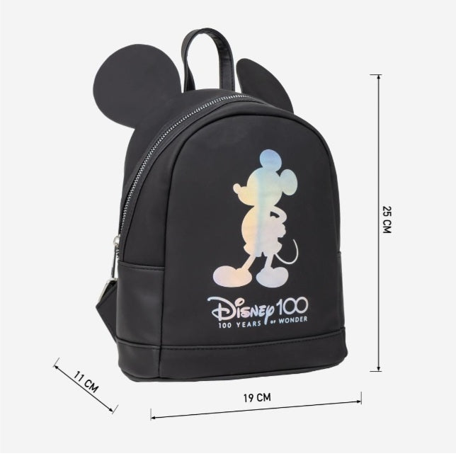 DISNEY 100 Ans - Mickey - Mini Sac à Dos Similicuir
