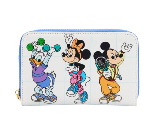 DISNEY - Mousercise - Portefeuille LoungeFly '15x10cm'