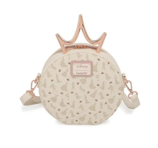 DISNEY - Ultimate Princess - Sac bandoulière LoungeFly '2x20x6'