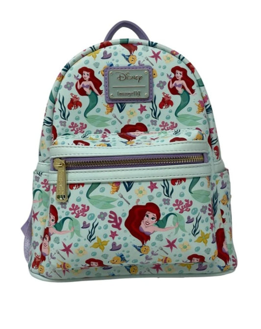 DISNEY - La Petite Sirène - Mini Sac à Dos Loungefly 'Exclusive Edit'