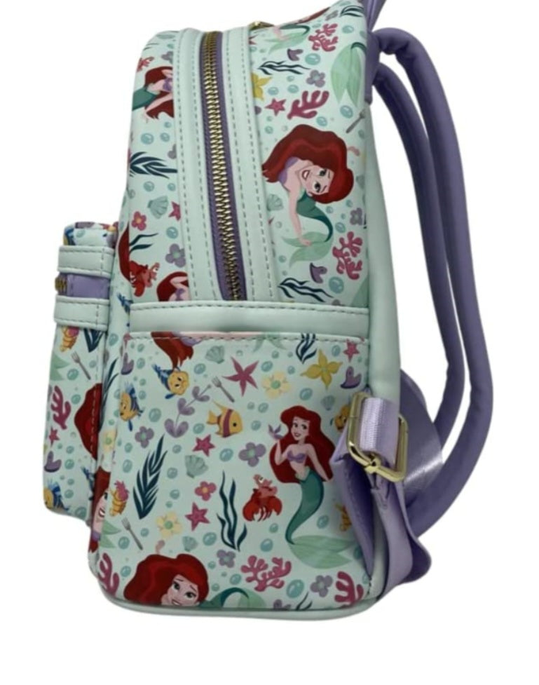 DISNEY - La Petite Sirène - Mini Sac à Dos Loungefly 'Exclusive Edit'