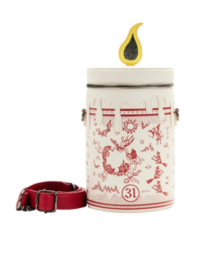 DISNEY-Hocus Pocus "Bougie flamme noire" - Sac à bandoulière LoungeFly