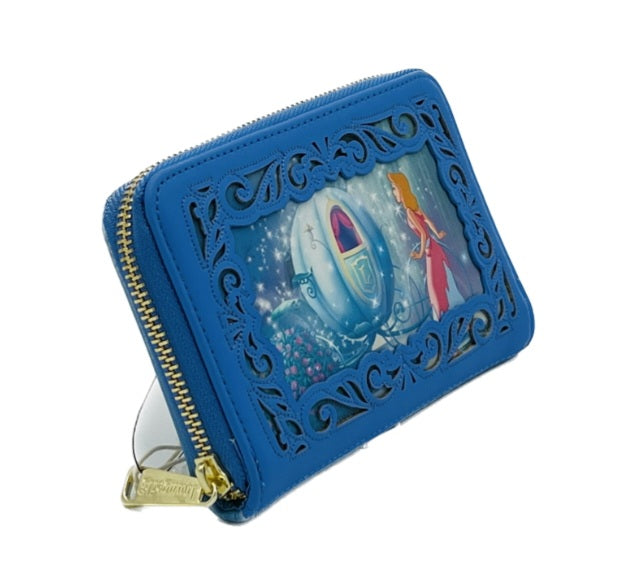 DISNEY - Fenêtre Cendrillon - Portefeuille LoungeFly 'Exclusive Ed'