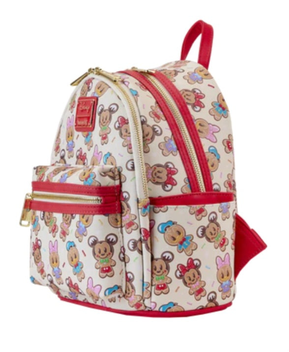 MICKEY - Cookie Pain d'épice - Mini sac à dos Ear Holder LoungeFly