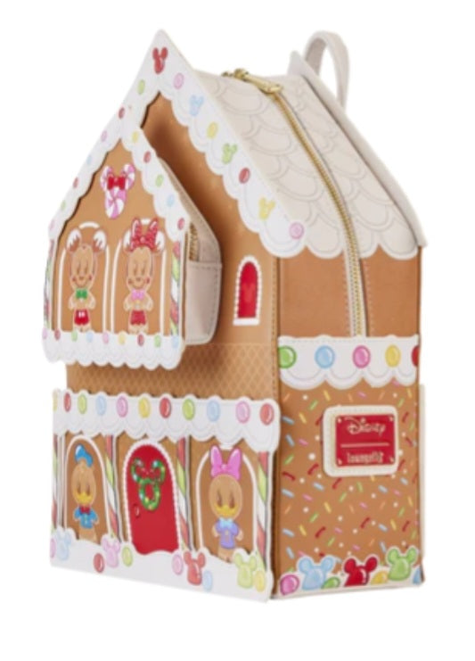 MICKEY ET AMIS - Maison Pain d'épices - Mini Sac à dos LoungeFly