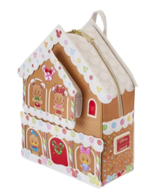 MICKEY ET AMIS - Maison Pain d'épices - Mini Sac à dos LoungeFly