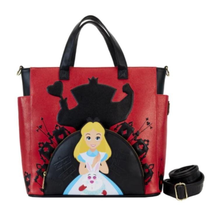 ALICE AU PAYS DES MERVEILLES - Villains - sac bandoulière convertible