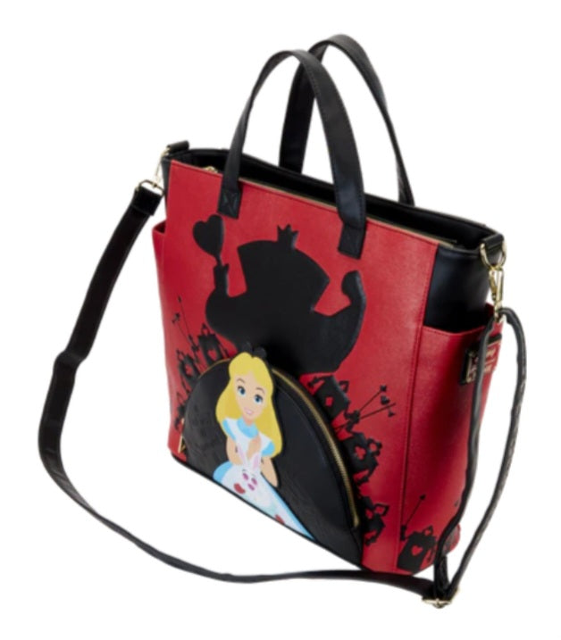 ALICE AU PAYS DES MERVEILLES - Villains - sac bandoulière convertible