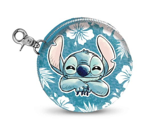 STITCH - Azul - Porte-Monnaie Cookie Casual '8,7x2,3cm'