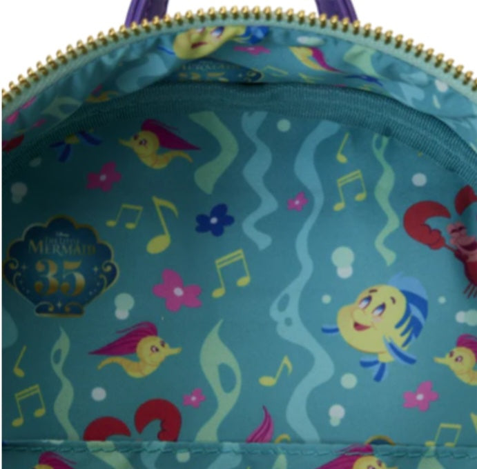 PETITE SIRENE 35 ANNIV. -Life is the bubbles -Mini Sac à Dos Loungefly