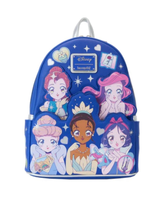 DISNEY PRINCESS - Style Manga - Mini Sac à Dos Loungefly