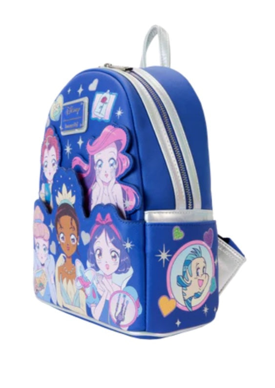 DISNEY PRINCESS - Style Manga - Mini Sac à Dos Loungefly