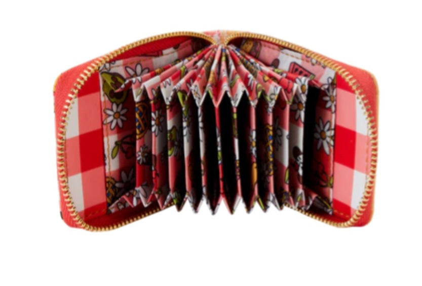DISNEY - Mickey et Amis "Picnic" - Portefeuille LoungeFly