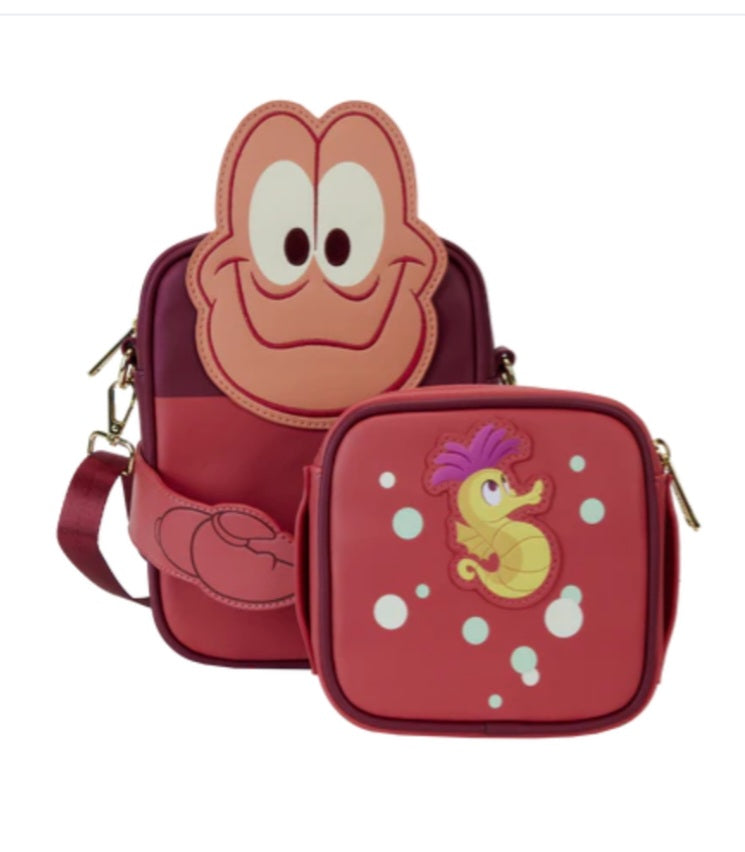Petite Sirène Anniversaire 35 ans - Sébastien - Sac Crossbuddies Loungefly