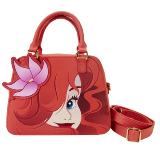 PETITE SIRENE 35 ANNIV. - Ariel Face -Sac bandoulière Loungefly