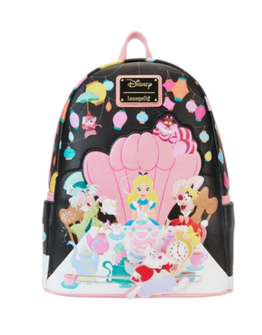 ALICE PAYS DES MERVEILLES - Non Anniversaire -Mini Sac à Dos Loungefly