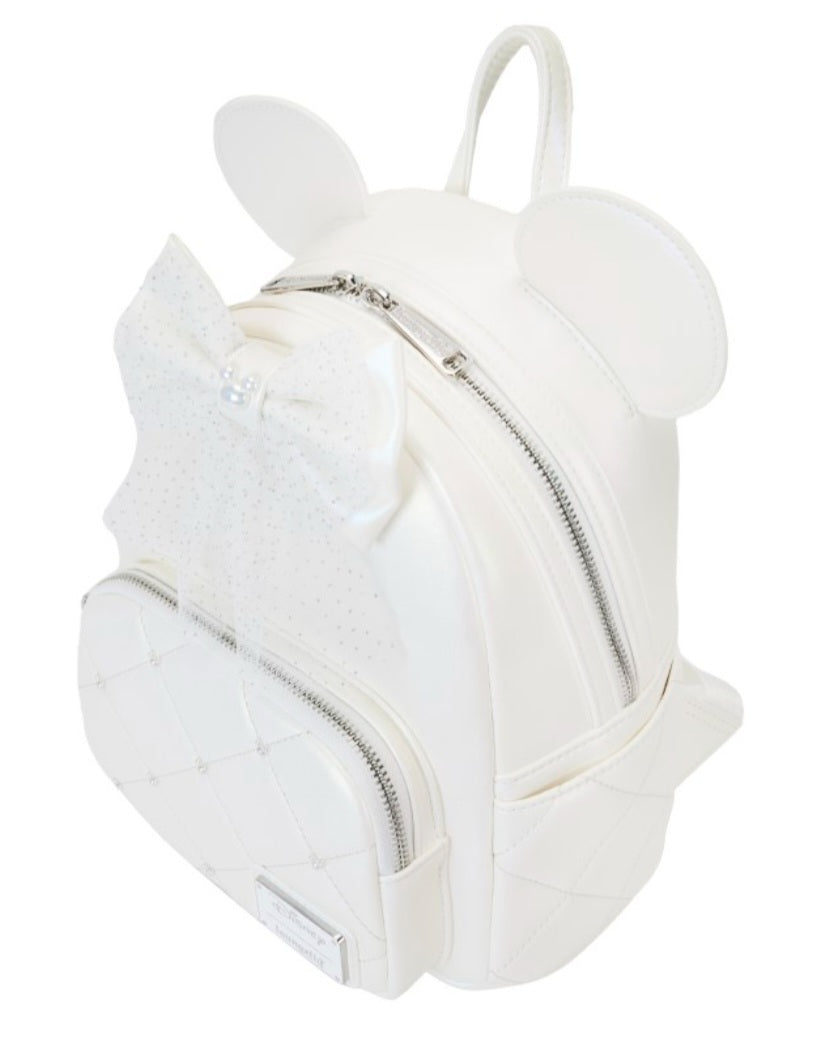 Disney Loungefly Mini Sac A Dos Mickey Minnie Iridescent Wedding