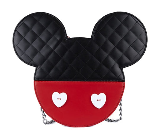 Disney Loungefly Sac A Main Mickey And Minnie Valentines Reversible