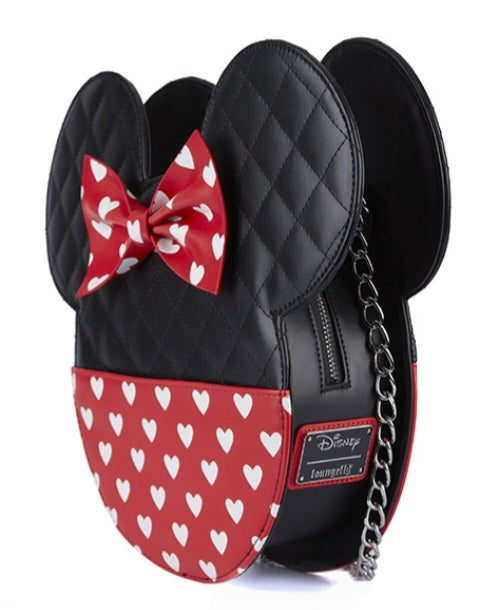 Disney Loungefly Sac A Main Mickey And Minnie Valentines Reversible